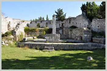 Stari Grad Vidoški na brdu Križevcu u Stocu
