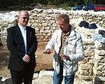 Stolački Dumo posjetio arheološko nalazište Crkvina-Rivine 
