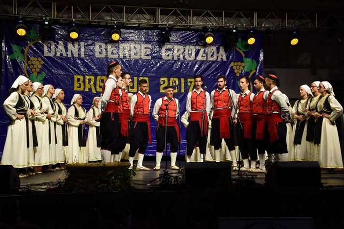 HKUD „Stolac“ iz Stoca na manifestaciji „Dani berbe grožđa – Brotnjo 2017.“
