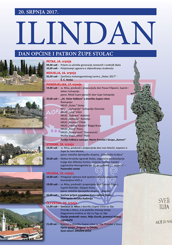 PROGRAM - ILIDANSKE SVEČANOSTI 2017.