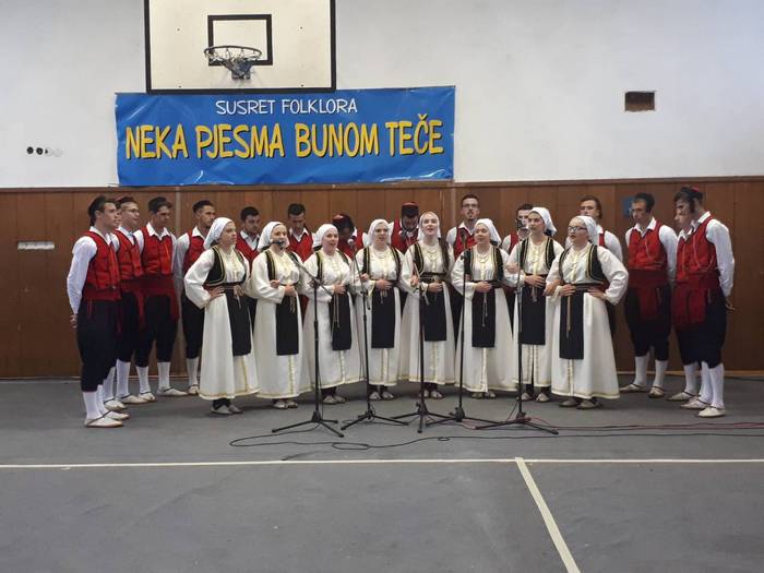 HKUD „STOLAC“ nastupilo na „Večeri folklora“ na Buni 2018.