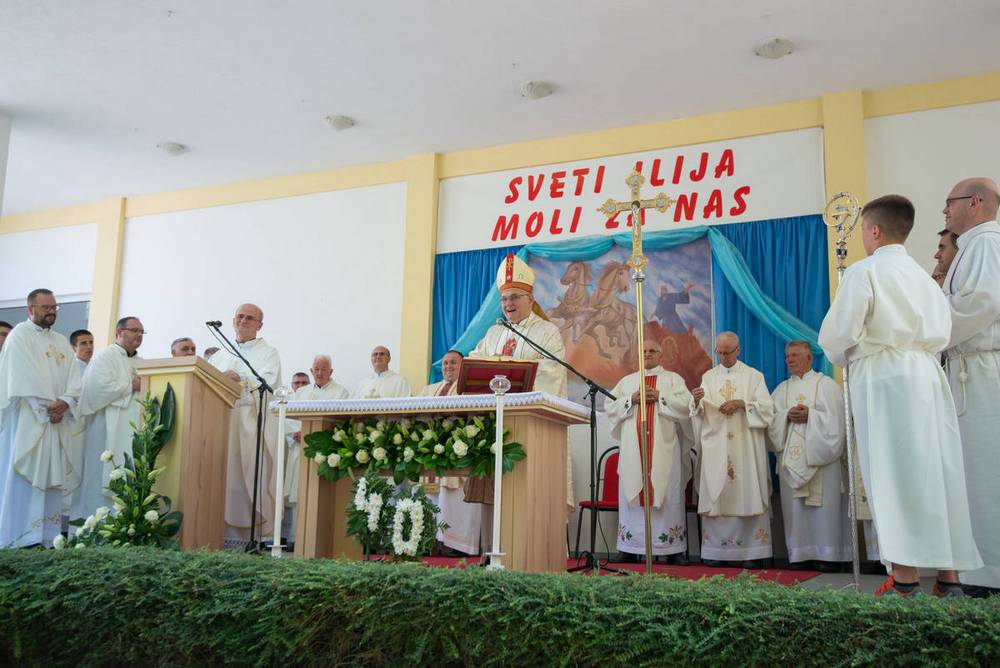  Sveti Ilija u Stocu 2018. i blagoslov prije sv. Mise na „Trgu sv. Ilije Proroka“