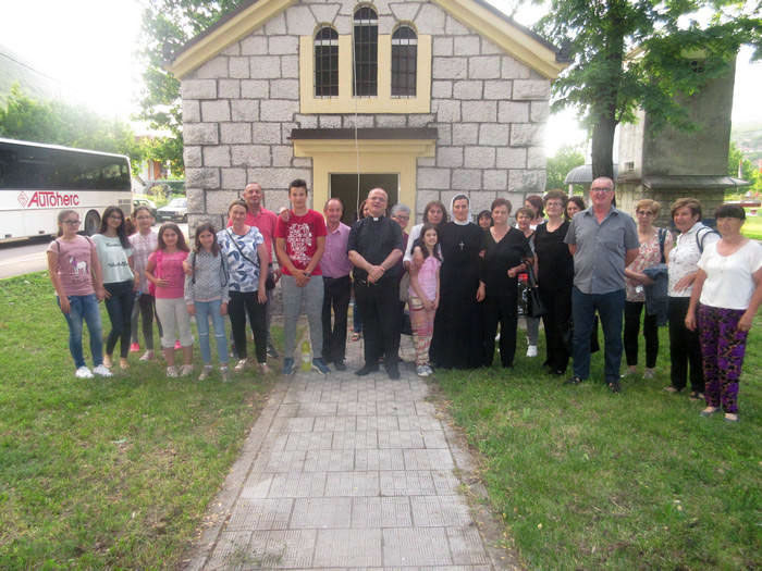 Stočani hodočastili u Ljubinje za blagdan Presvetog Srca Isusova 2018.