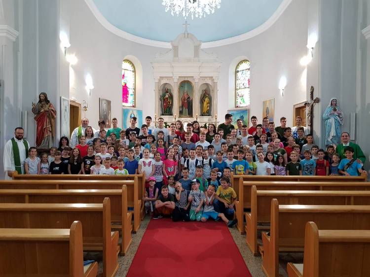 Mostarski ministranti u posjeti Stocu 2018.