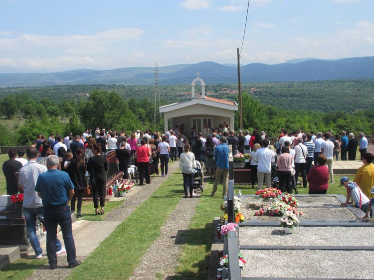 Pješivac – Novo groblje, proslavljena godišnja sv. Misa, u nedjelju, 6. svibnja 2018.