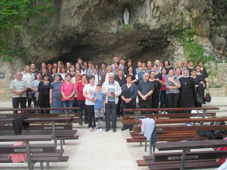 Stočani hodočastili u Gospino Svetište Vepric kod Makarske 2018.