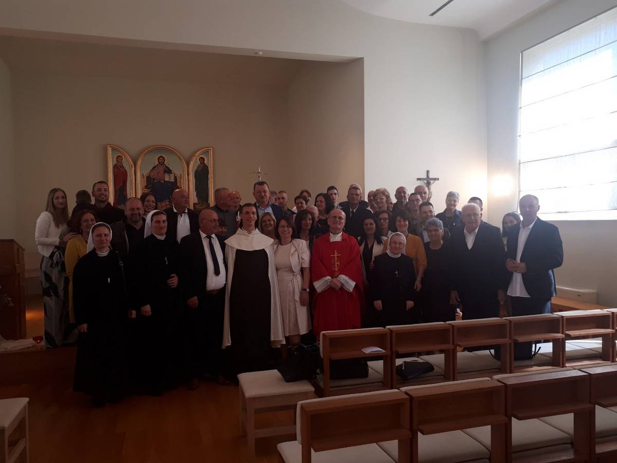 Naš stolački bogoslov Stanko Pažin, karmelićanin položio doživotne zavjete 2019.