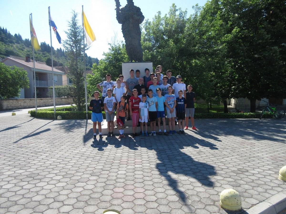 Stolački ministranti na godišnjem izletu, Stolac 2019.