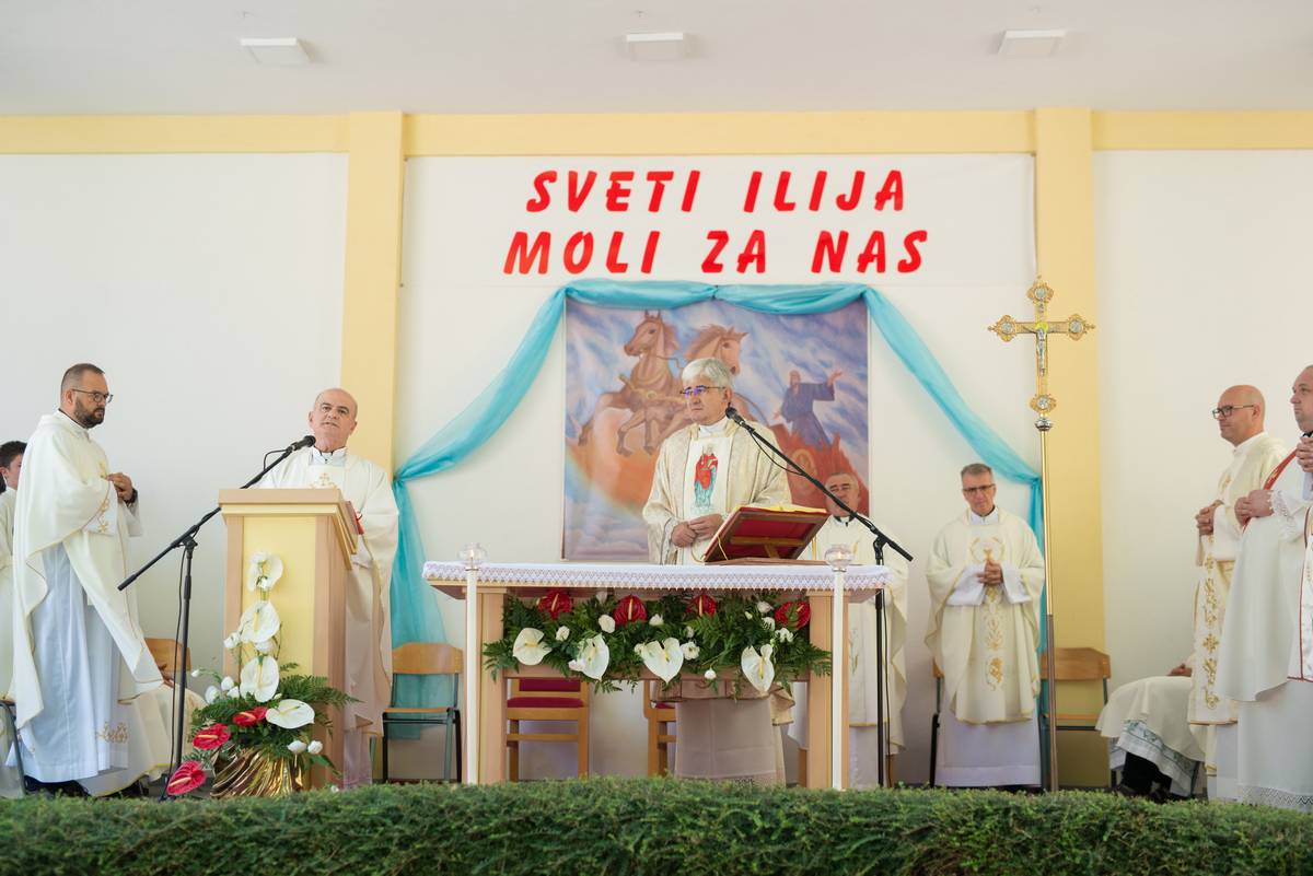 Sveti Ilija u Stocu 2020. i blagoslov prije sv. Mise na „Trgu sv. Ilije Proroka“