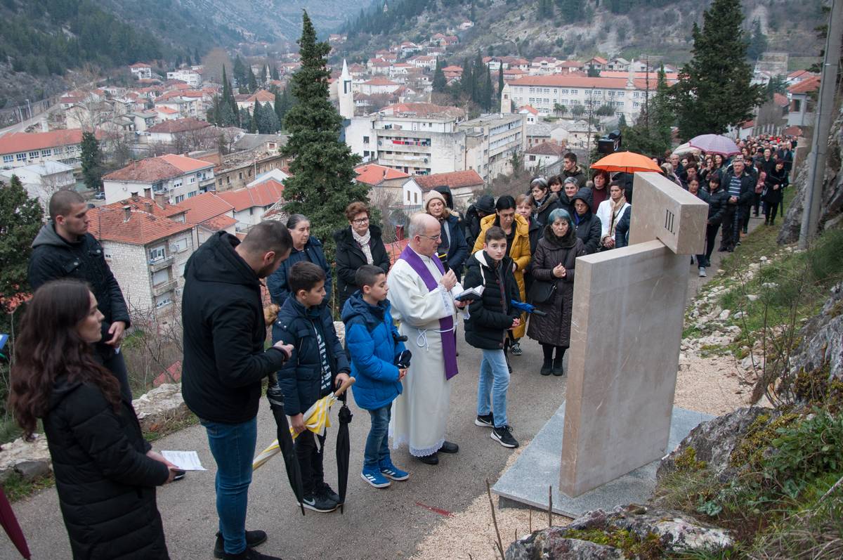 Križni put u Stocu uz Križevac 2021.