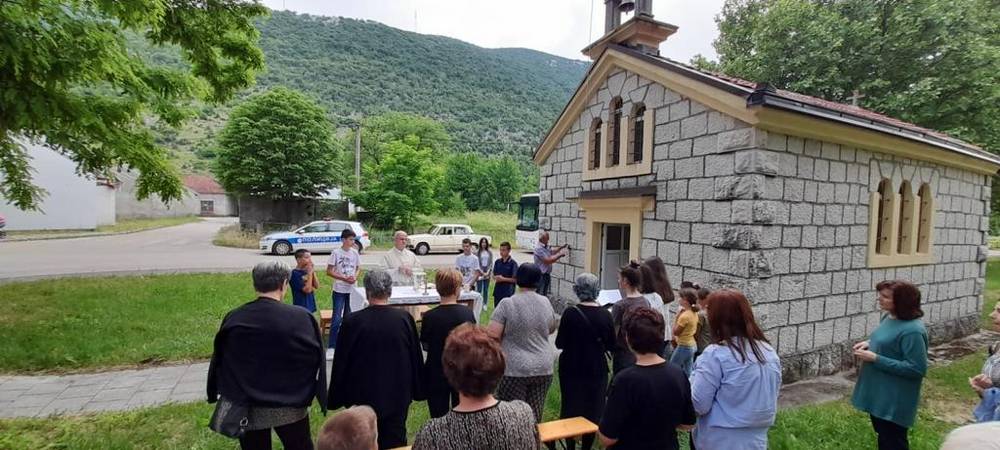 Stočani hodočastili u Ljubinje za blagdan Presvetog Srca Isusova 2021. 