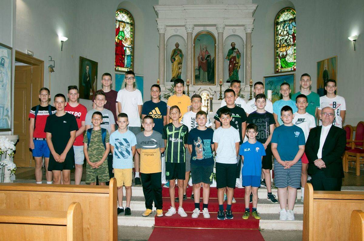 Stolački ministranti na godišnjem izletu, Stolac 2021.