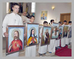 Blagoslov umjetničkih slika za kapelice stolačke župe 2011.